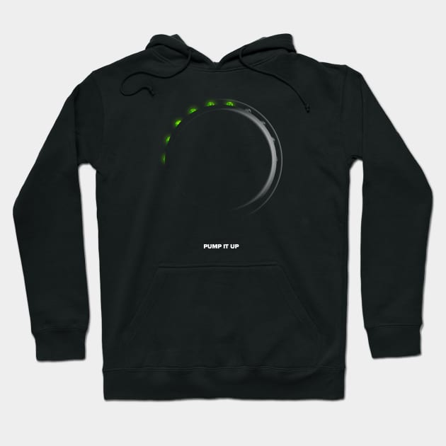 Pump up the volume Hoodie by iamstuckonearth